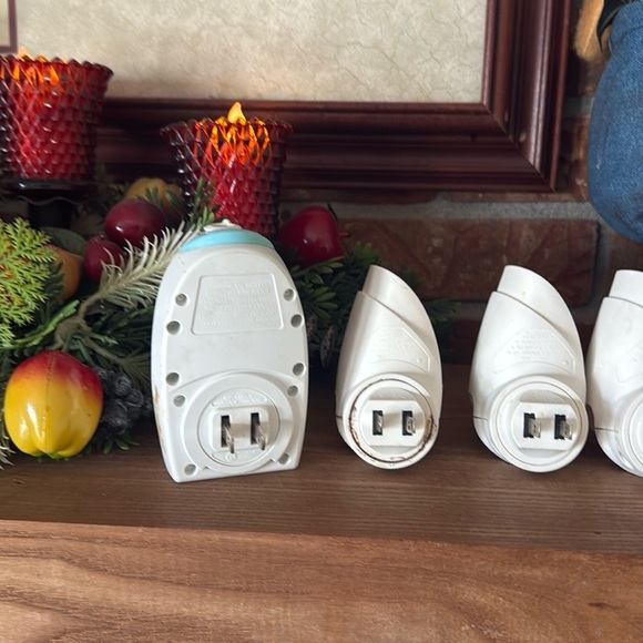 Glade Plug in Fan Double Lasting Impressions Scented Oil Warmers Bundle of 5 - Picture 6 of 8